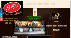 Desktop Screenshot of bbspubngrill.com